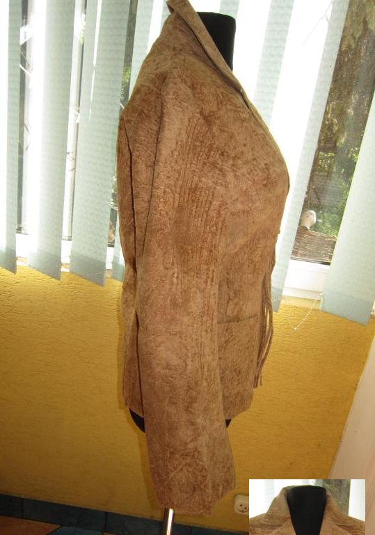 Фото 4. Стильная женская кожаная куртка-пиджак EDC by ESPRIT. США. Лот 567