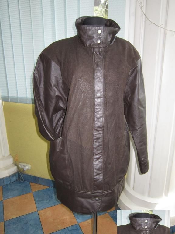 Оригинальная женская кожаная куртка ECHT LEDER. Германия. Лот 848