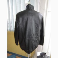 Большая кожаная мужская куртка SMOOTH City Collection. Лот 889
