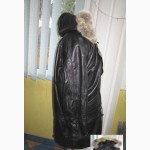 Оригинальная женская кожаная куртка с капюшеном YESSICA.54-56. Лот 338