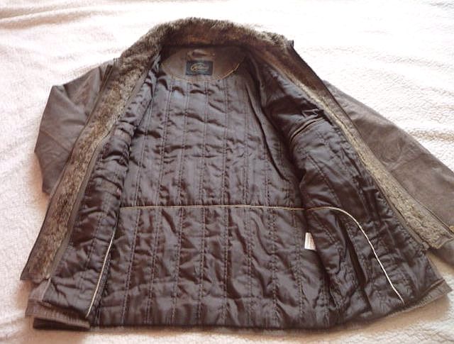 Фото 4. Утеплённая кожаная мужская куртка JC Collection. Лот 603
