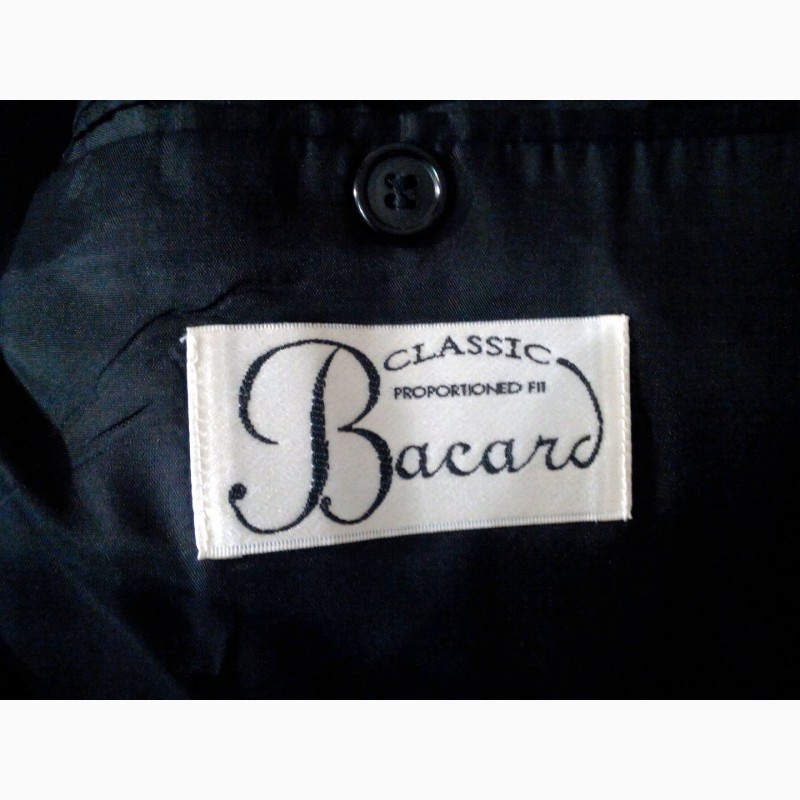 Фото 7. Мужской классический костюм «Bacard Classic», чистая испанская шерсть, 52р