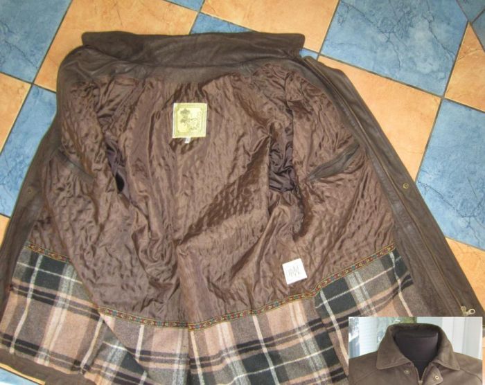 Фото 4. Утеплённая кожаная мужская куртка LEATHER STYLE. Англия. Лот 575