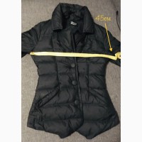 Женская куртка Nike чёрная, Пуховик оригинал XS, в идеальном состоянии