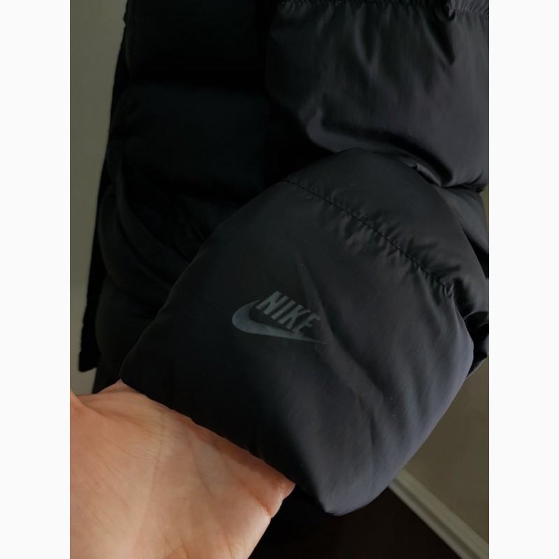Фото 5. Женская куртка Nike чёрная, Пуховик оригинал XS, в идеальном состоянии