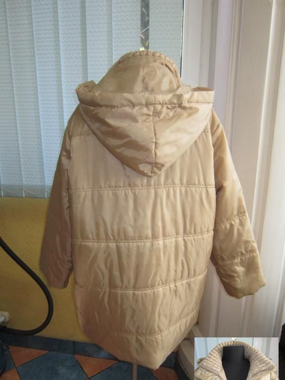 Фото 3. Большая женская утеплённая куртка с капюшоном Bellina Sanz. 66/68р. Лот 1037