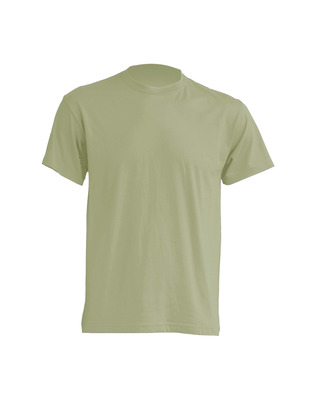 Трикотажная рубашка, футболка оливковая короткий рукав