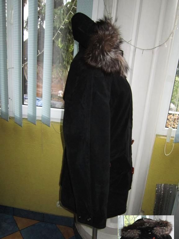 Фото 2. Утеплённая женская куртка с капюшоном ALTA MODА. Италия. Лот 584