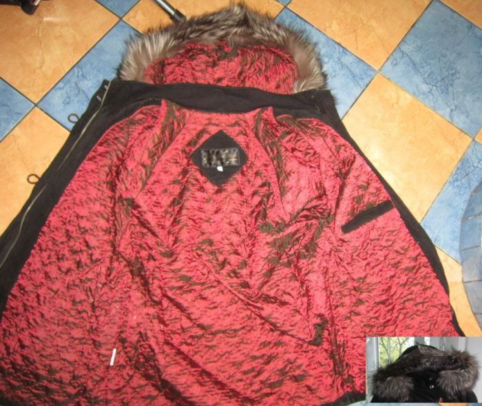 Фото 6. Утеплённая женская куртка с капюшоном ALTA MODА. Италия. Лот 584
