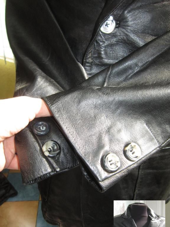 Фото 3. Легенька шкіряна чоловіча куртка- піджак Jefry West. Італія. 52р. Лот 1093