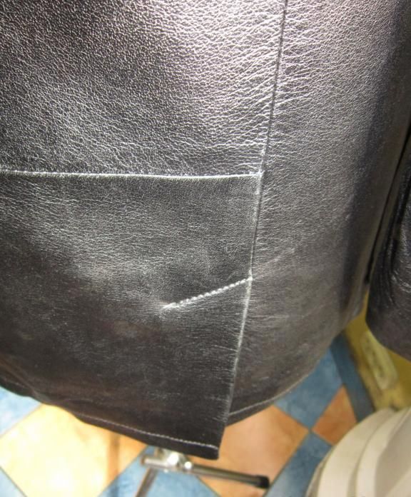 Фото 8. Легенька шкіряна чоловіча куртка- піджак Jefry West. Італія. 52р. Лот 1093