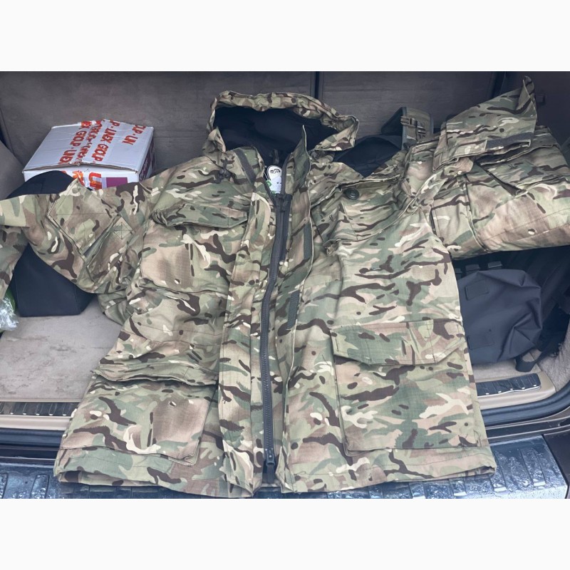 Фото 2. Парка Британка, Фліски мультікам, сьомий слой, оригінали Військові куртки з Британії ЗСУ