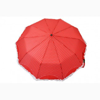 Высококачественный зонт с рюшами, антиветер, разные цвета