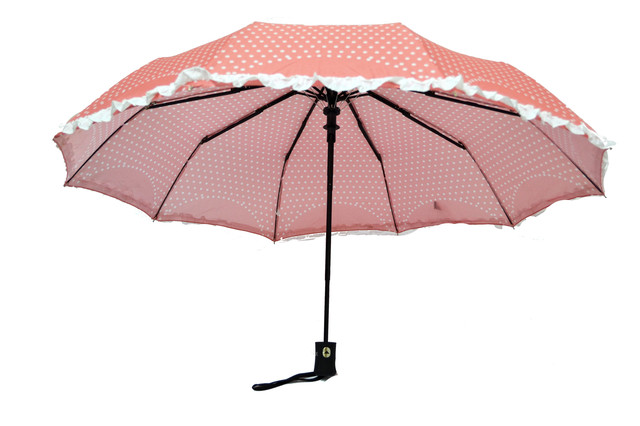 Фото 5. Высококачественный зонт с рюшами, антиветер, разные цвета
