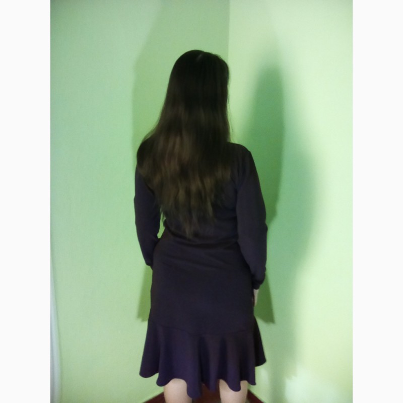 Фото 11. Платья фиолетовые и бирюзовые трикотажные(48, 50, 52 размеры)