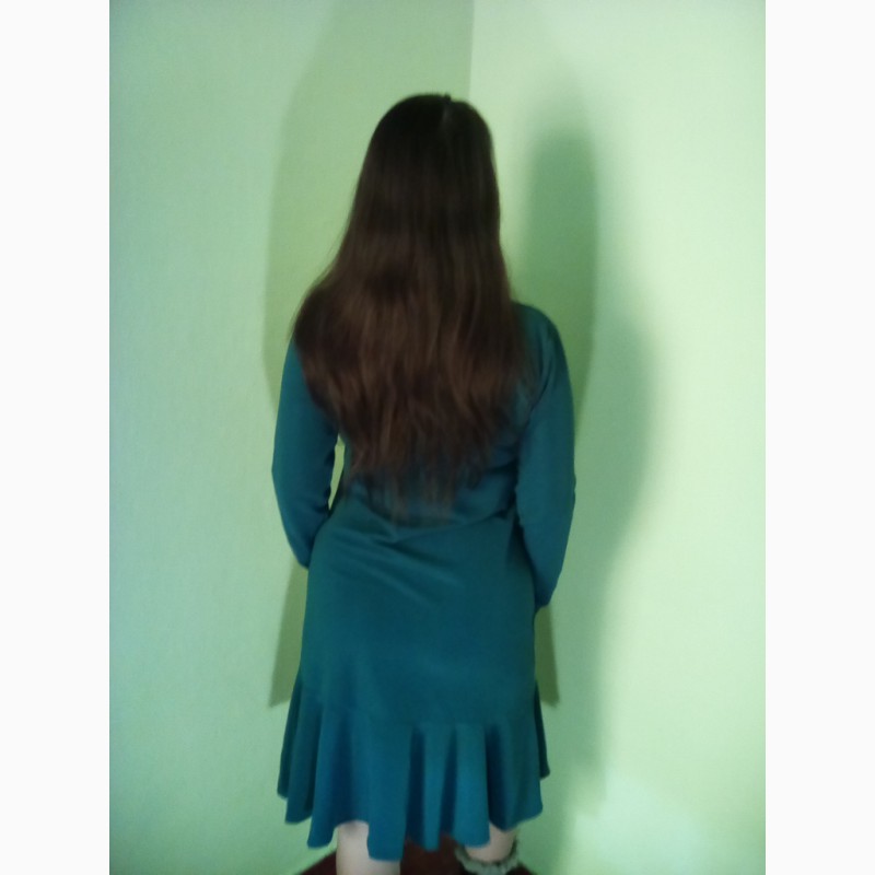 Фото 5. Платья фиолетовые и бирюзовые трикотажные(48, 50, 52 размеры)