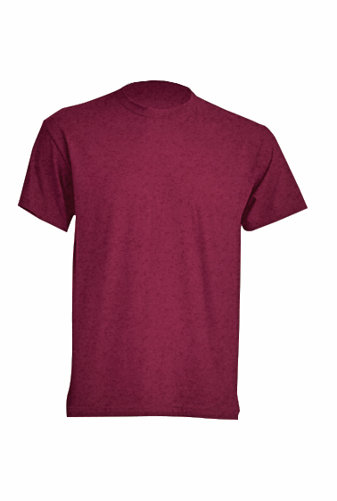 Трикотажная рубашка, футболка бордовая короткий рукав