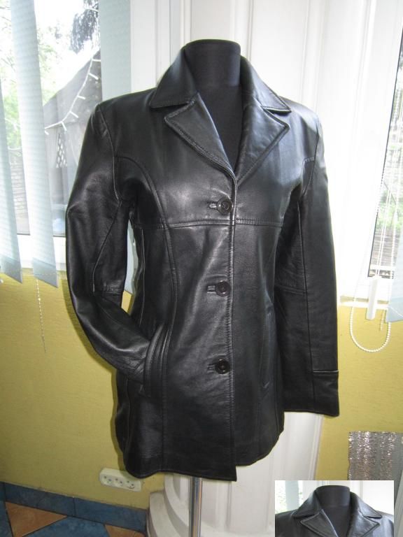 Фото 8. Женская кожаная куртка - пиджак. Германия. Лот 931