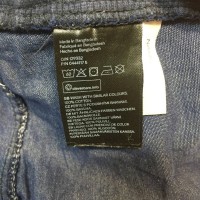 Джинсы HM на 2-3 года 2-3/98 штаны Брюки джинсовые, детские темно синии Н2011