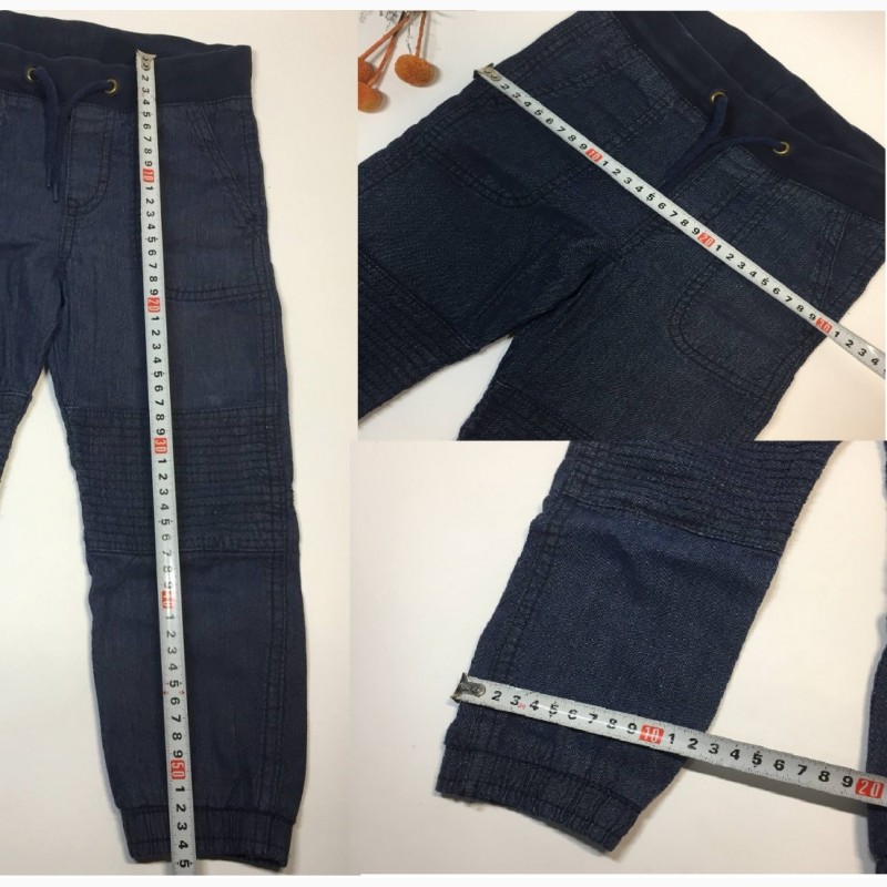 Фото 2. Джинсы HM на 2-3 года 2-3/98 штаны Брюки джинсовые, детские темно синии Н2011