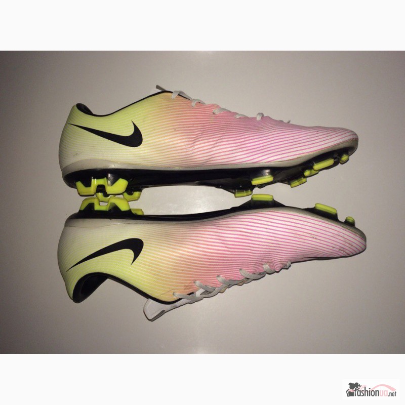 Фото 3. 46 розм Nike Mercurial ПРОФИ модель ОРИГИНАЛ футбольні бутси копочки не Adidas сороконожки