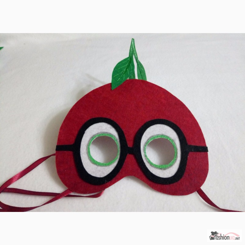 Фото 6. Маскарадные маски фруктов, ягод