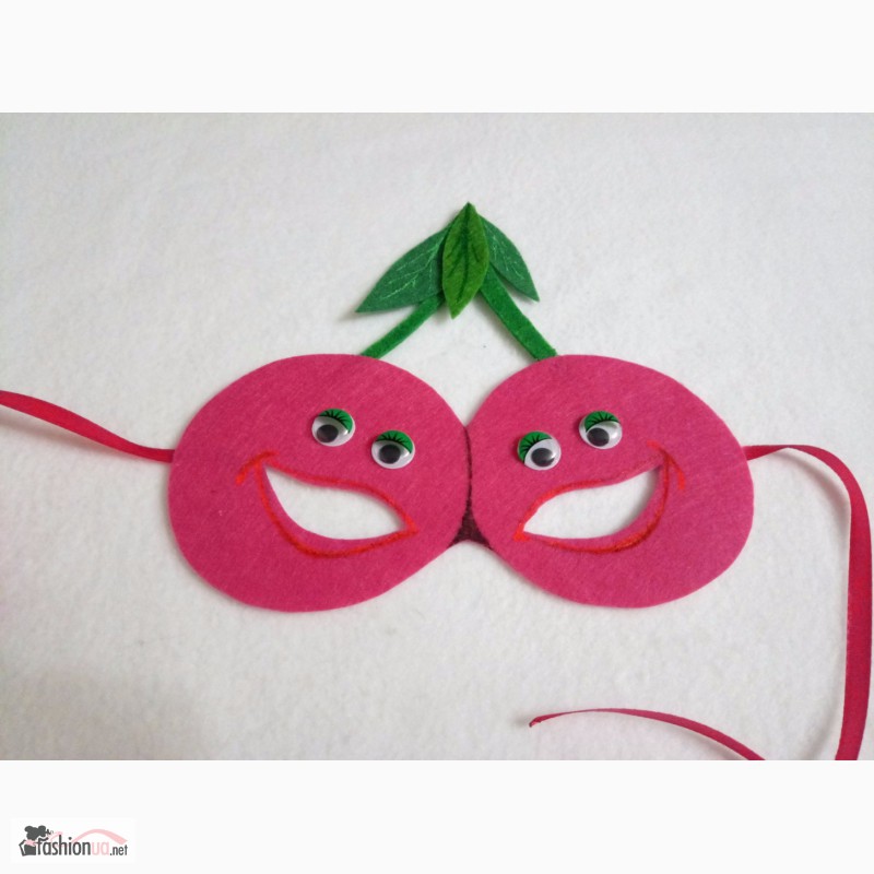 Фото 7. Маскарадные маски фруктов, ягод