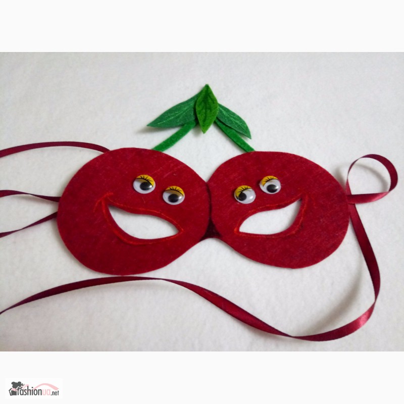Фото 8. Маскарадные маски фруктов, ягод