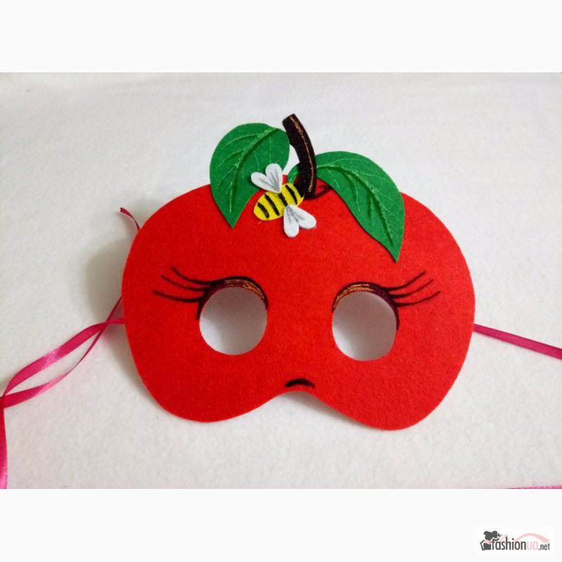 Фото 9. Маскарадные маски фруктов, ягод