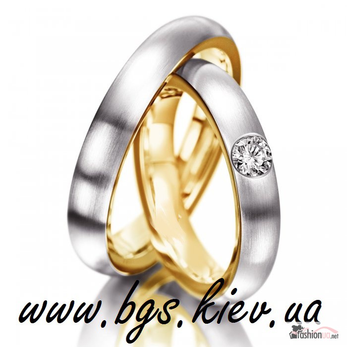 Фото 6. Обручальные кольца из комбинированного золота