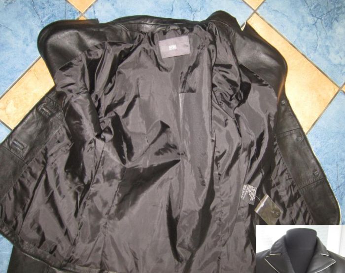 Фото 5. Лёгенькая женская кожаная куртка-пиджак TCM. Лот 886