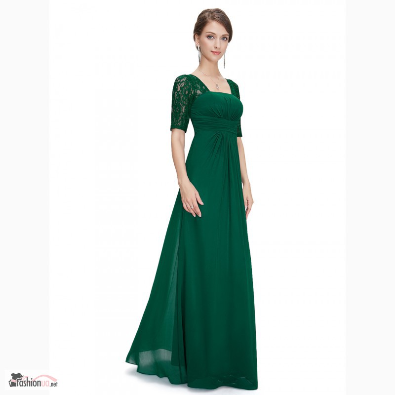 Фото 3. Зелёное вечернее платье
