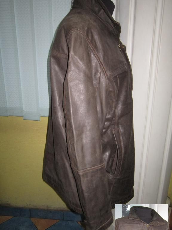 Фото 2. Велика шкіряна чоловіча куртка MORENA. Німеччина. 62р. Лот 1119