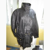 Большая женская кожаная куртка Echtes Leder. Германия. Лот 1028